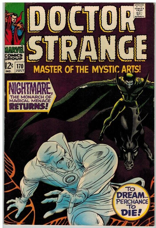 DOCTOR STRANGE 170 FN+ July 1968 Colan COMICS BOOK