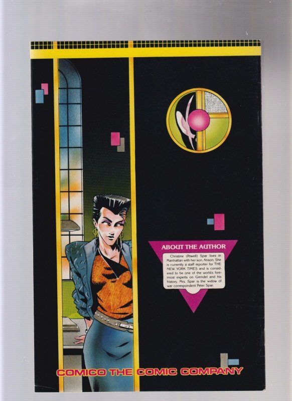 GRENDEL #1 - 1ST PRINT - 1ST APPEARANCE CHRISTINE SPAR (9.0) 1989