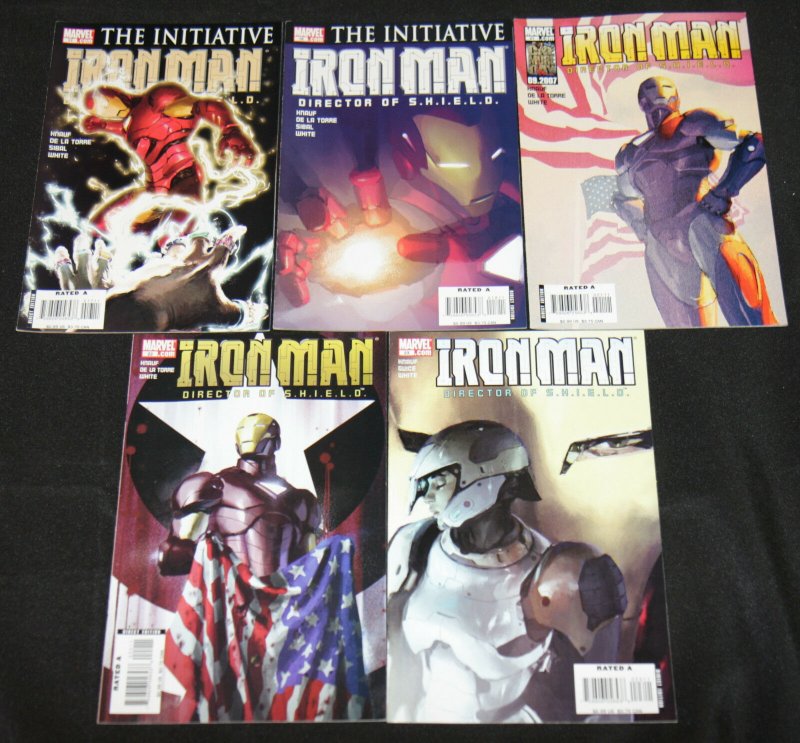 Marvel IRON MAN TITLES 34pc Mid-High Grade Comic Lot VF-NM Avengers S.H.I.E.L.D.