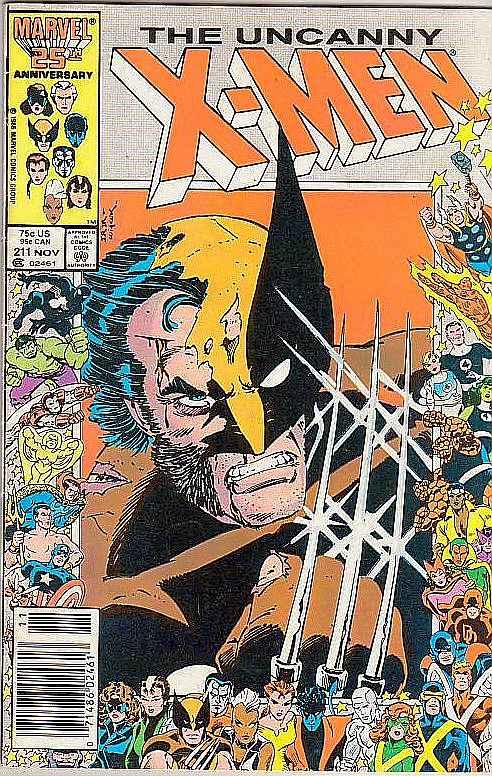 X-Men #211 (Nov-86) FN Mid-Grade X-Men