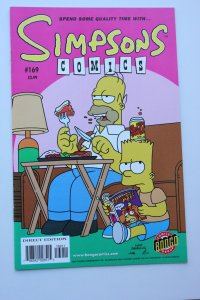 Simpsons Comics #169 (2010) Homer Simpson NM