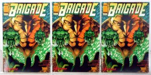 Brigade Lot of 3 #5 x3 (1993) Image Comics 1st Print Comic Books