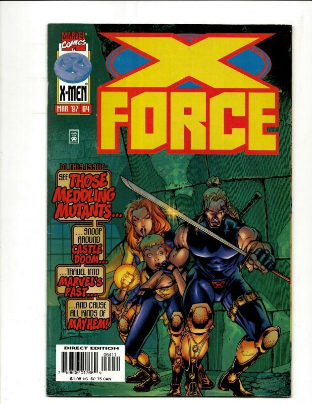 10 Comics XForce 55 61 64 65 76 78 79 Annual 96 Savag Wolverine 1 Origins 12 SN1