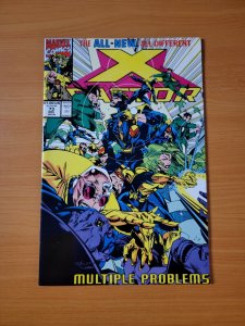 X-Factor #73 Direct Market Edition ~ NEAR MINT NM ~ 1991 Marvel Comics