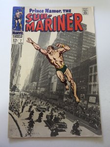 Sub-Mariner #7 (1968) VG Condition moisture stain fc