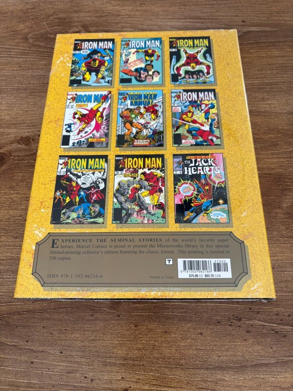 Marvel Masterworks Vol # 374 Iron Man 183-192 Limited To 536 Sealed Copy 2 J422