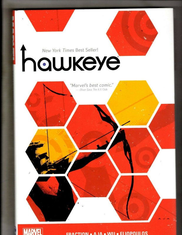 Hawkeye Vol. # 2 Marvel Comics HARDCOVER Graphic Novel Book Fraction AJA HR8