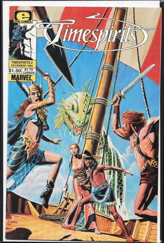 Timespirits #2 (1984) Timespirits