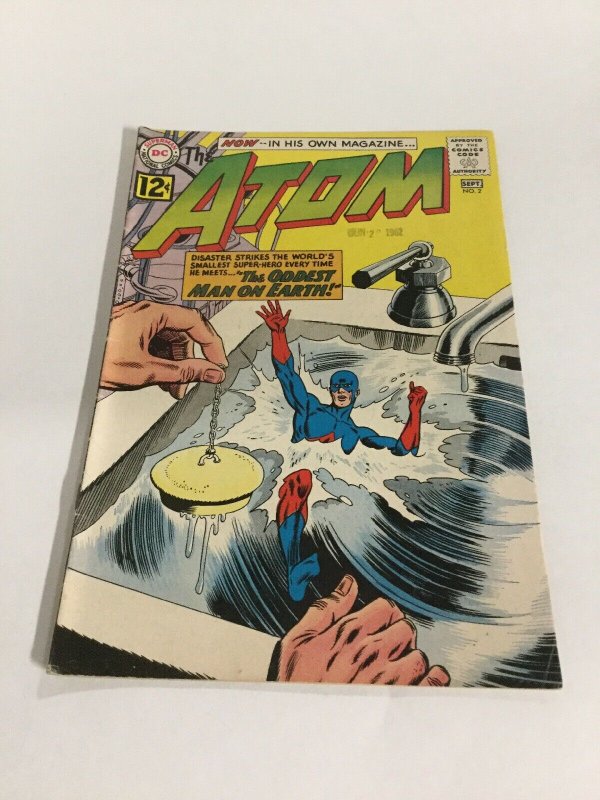 The Atom 2 Fn Fine 6.0 DC Comics Silver Age