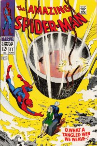 The Amazing Spider-Man #61 (1968) Spider-Man FN+ Condition!