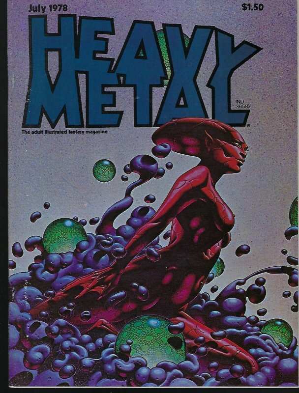 Heavy Metal Magazine Vol 2 # 3 - July 1978 - VF-