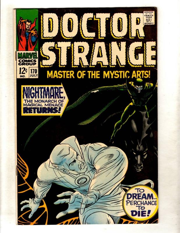 Doctor Strange # 170 NM- Marvel Comic Book Master Mystic Arts Avengers  FM3