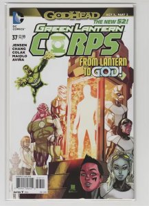 GREEN LANTERN CORPS (2011 DC) #37 (GODHEAD)
