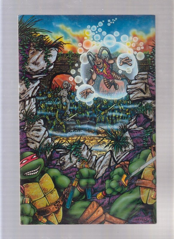 T.M.N.T #8 - Eastman Wrap Around Cover/Three Pieces! (6.5/7.0) 1986