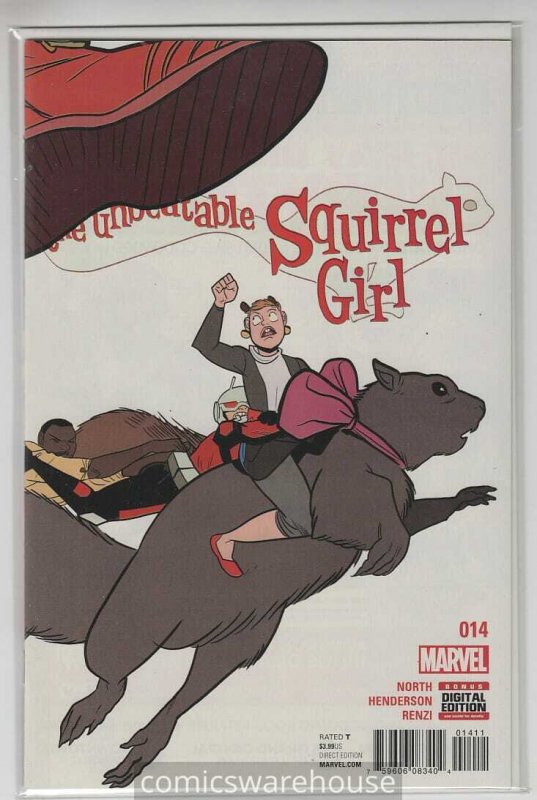 UNBEATABLE SQUIRREL GIRL (2015 MARVEL) #14 NM