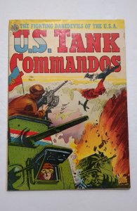 U.S. Tank Commandos #1 (1952) VG- 3.5