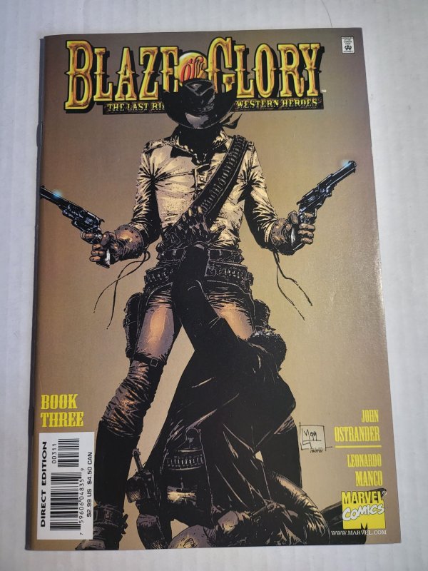 Blaze of Glory #1 through 4 (2000) Complete