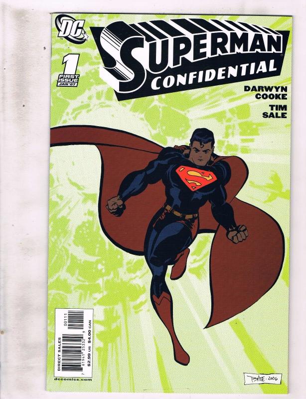 Lot of 7 Superman Confidential DC Comic Books #1 5 6 7 8 9 10 BH53