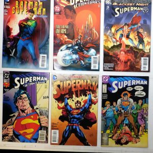 Superman Lot 6 #25, 2011 28, Blackest 3, Batman 9,Action 692, 812 1993 DC Comics