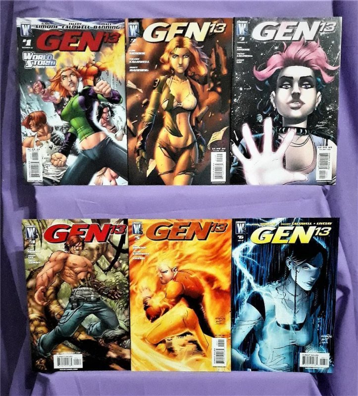 GEN 13 #1 - 6 Talent Caldwell Gail Simone Worldstorm WildStorm (DC 2006)