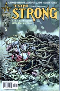 Alan Moore's Tom Strong # 3,4,5,6 Alternate Dimensions and Times Past !