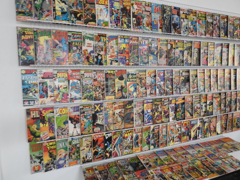 Huge Lot 140+ Low Grade Comics W/ Batman, Superman, Thor, +More! see desc