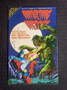 1985 AMAZING HEROES Comic Magazine #77 VG/FN 5.0 Swamp Thing & Mr Monster