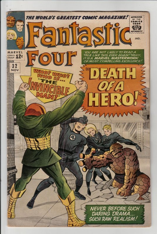 Fantastic Four #32 (1964) FN