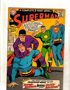 Superman # 200 VF/NM DC Comic Book Silver Age Supergirl Krypto Batman Flash JF15