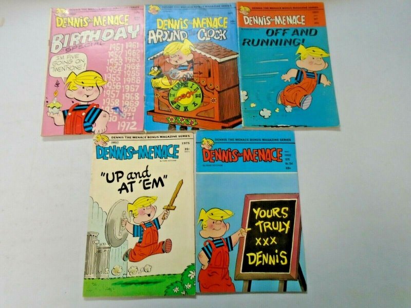 Bronze Age Dennis the Menace Comic Lot 25 Different 4.0 VG