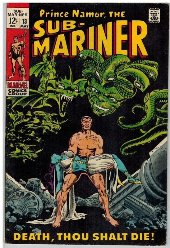 SUB MARINER 13 VG-F May 1969 COMICS BOOK