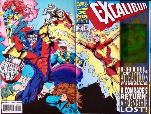 EXCALIBUR Comic Issue 71 — Hologram Cover 48 Pages — 1993 Marvel Universe VF+