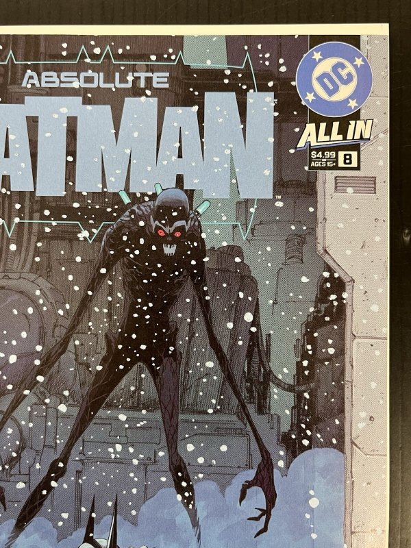 ABSOLUTE BATMAN #8 2ND PRINT NICK DRAGOTTA VAR CVR NM DC COMICS 2025 PROSHIPPER