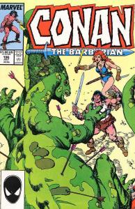 Conan the Barbarian #196 FN; Marvel | save on shipping - details inside