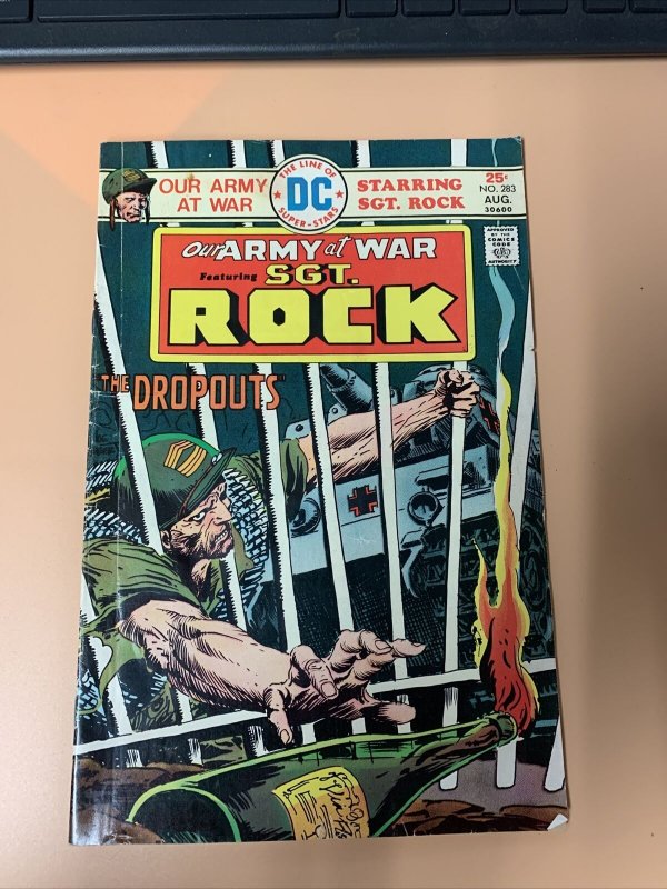 Our Army At War #283 1975 Bronze Age DC War Comic Sgt. Rock 