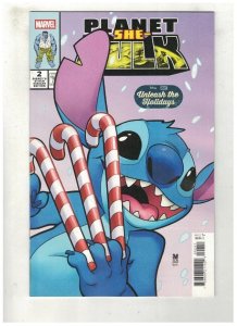 Planet She Hulk #2 Stitch Variant Comic Book 2025 - Marvel