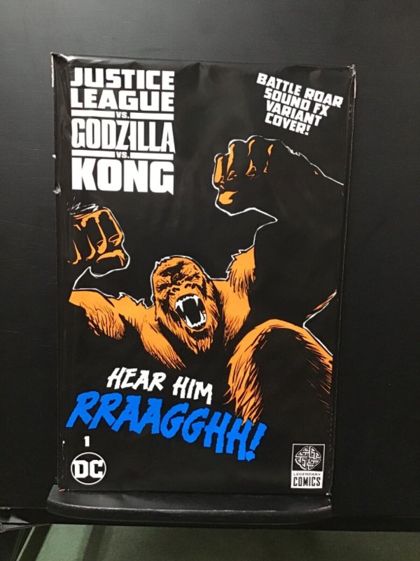 Justice League vs Godzilla vs Kong #1 BATTLE ROAR SOUND & #3 Choose your Issue