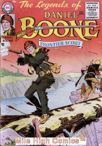 LEGENDS OF DANIEL BOONE (1955 Series) #1 Good Comics Book