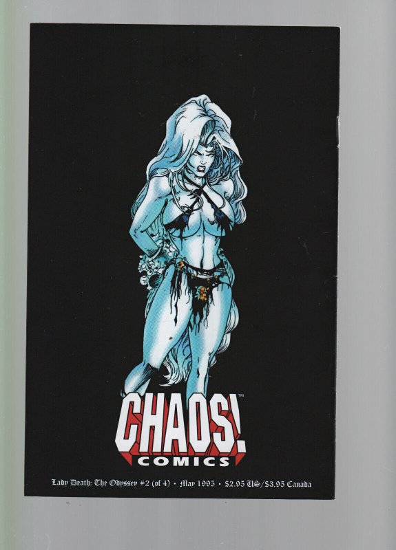 Lady Death The Odyssey #1=3 Set 