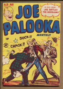 Joe Palooka #30 - The Hoodlums/Female Painting! - 1949 (Grade 7.0) WH