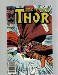 Lot of 12 Thor Comics #324 341 355 356 357 358 366 369 371 373 376 383 GB2