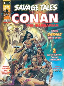 Savage Tales #4 featuring Conan the Barbarian Feb 1974 vf/vf+