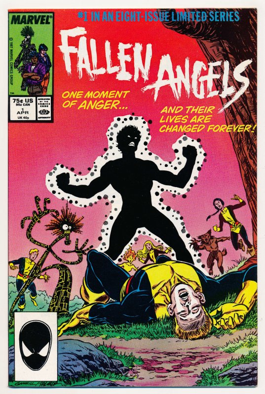 Fallen Angels (1987) #1-8 FN/VF Complete series