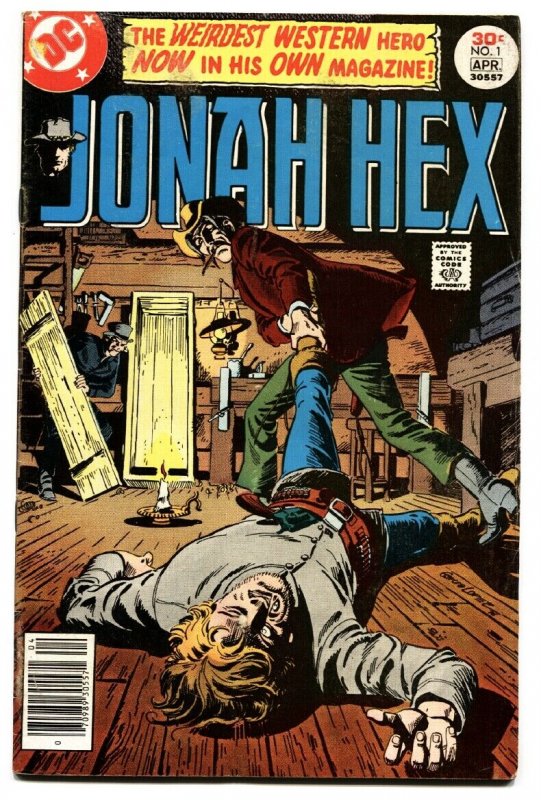 JONAH HEX #1-1977-FIRST ISSUE-comic book-DC-KEY