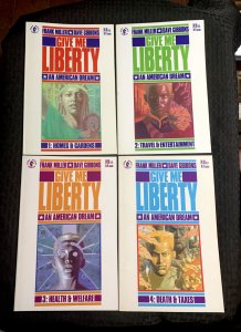 1990 GIVE ME LIBERTY An American Dream #1-4 by Frank Miller SC VF/VF+ Dark Horse