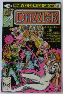 Dazzler #2 (Mar 1981, Marvel), NM condition (9.4), X-Men appearance