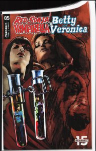 Red Sonja and Vampirella Meet Betty and Veronica #5 Cover E (2019) Vampirella