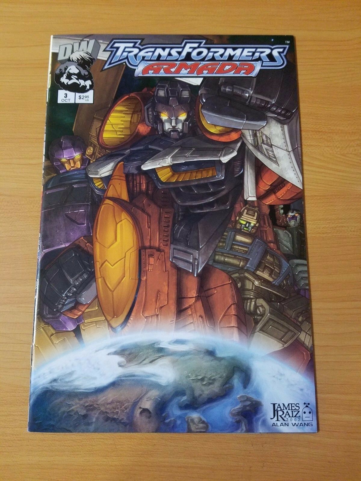 Transformers Armada 3 NEAR MINT NM 2002 DW Comics