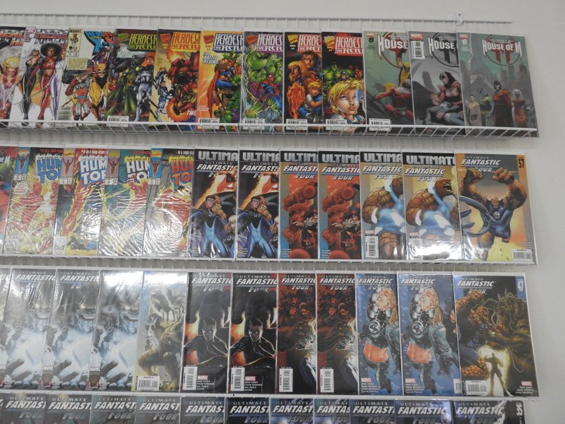 Huge Lot 160+ Comics W/ Complete Set of Ultimate FF W/ duplicates, +More Avg VF+