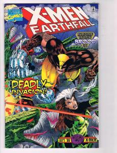X-Men Earthfall # 1 VF/NM Marvel Comic Book Wolverine Cyclops Rogue Storm B98 
